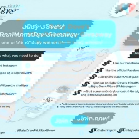 Baby Dove's #RealMomsDay Giveaway!