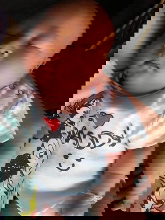 พาเด็กน้อยอายุ24วันมาฝากค่ะ