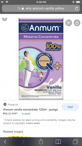 Anmum vanilla