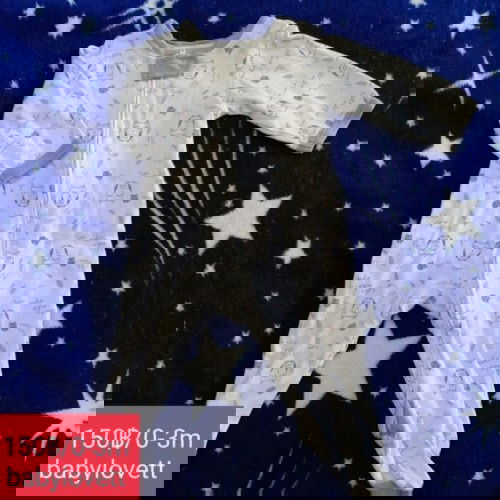 บอดี้สูท"มือสอง" ชุดหมีคลุมเท้า ไซส์แรกเกิด-3เดือน