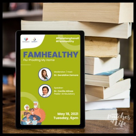 #FAMHealthy Session: Flu-proofing My Home on MAY18 TUE