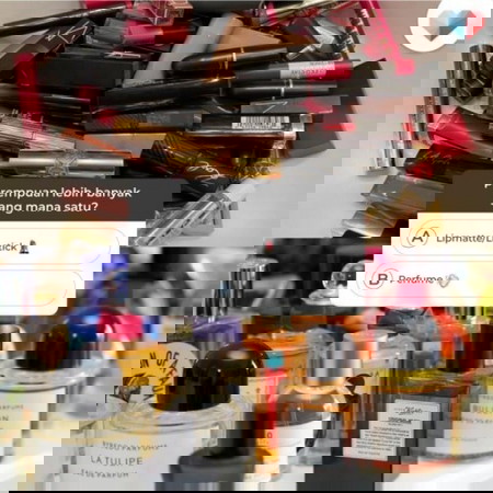 Mana satu yang lagi banyak?