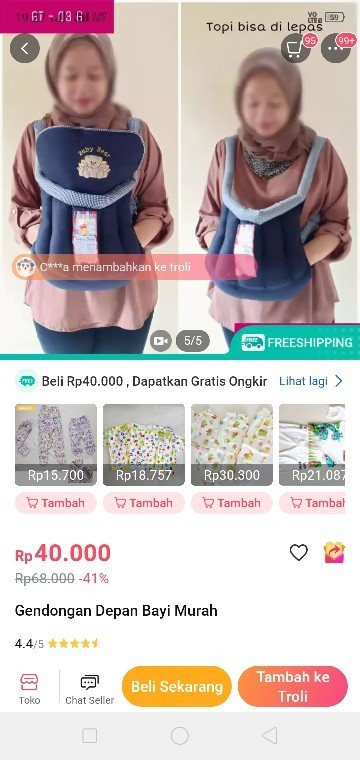 Gendongan gini