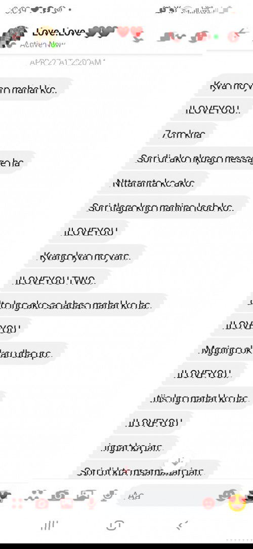 Sharing sweet message from my hubby habang nag lalabor hanggang sa makapanganak 🥰🥰