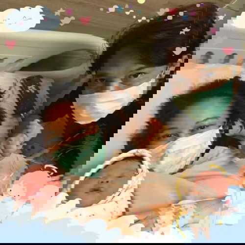 คลอดละจ้า กำหนดคลอด 4/6/64 
แต่คลอด 16/5/64 เสี่ยงครรภ์เป็นพิษ