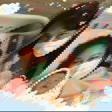 คลอดละจ้า กำหนดคลอด 4/6/64 
แต่คลอด 16/5/64 เสี่ยงครรภ์เป็นพิษ