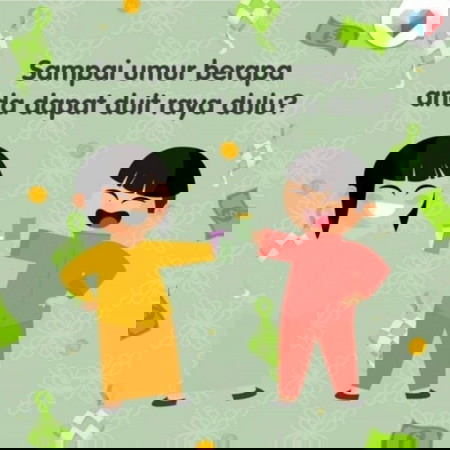 Umur berapa kali terakhir dapat duit raya?