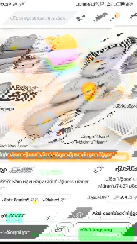 Testi Popok Clodi Balita