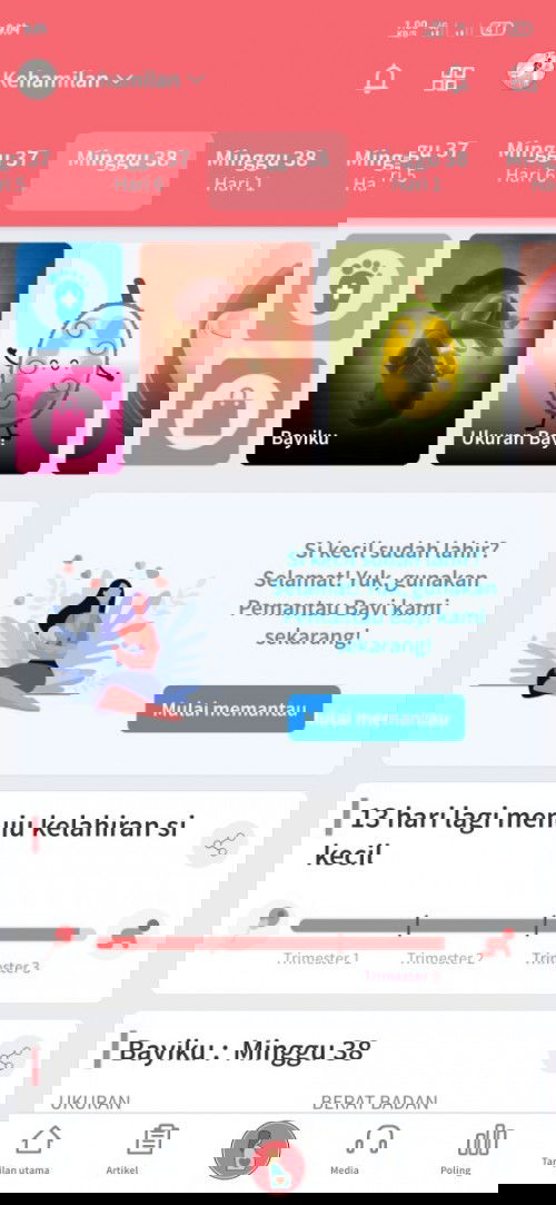 Kehamilan 38w belum ada tanda2