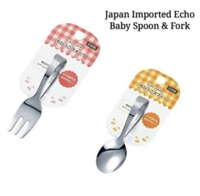 Echo stainless steel feeding spoon