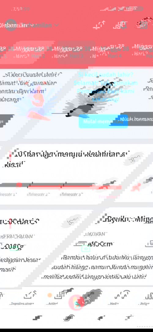 Mendekati hpl utun masih anteng