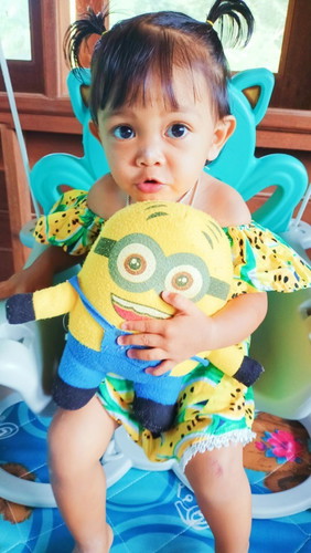 ลูก1ขวบ5เดือนลูกกินน้ำมันพืช