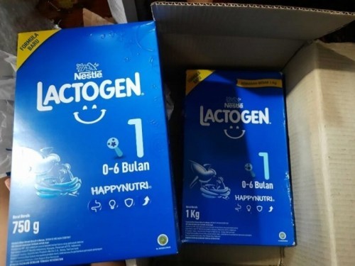 JUAL SUSU LACTOGEN 1 USIA 0-6 BULAN MASIH BARU