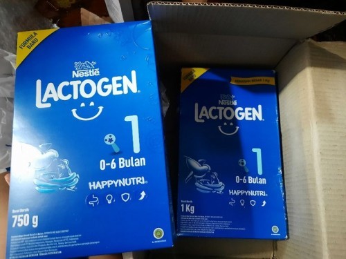 JUAL SUSU LACTOGEN 1 USIA 0-6 BULAN MASIH BARU