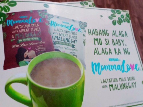 Tanong lang about lactation milk with wheat flakes and malunggay ?