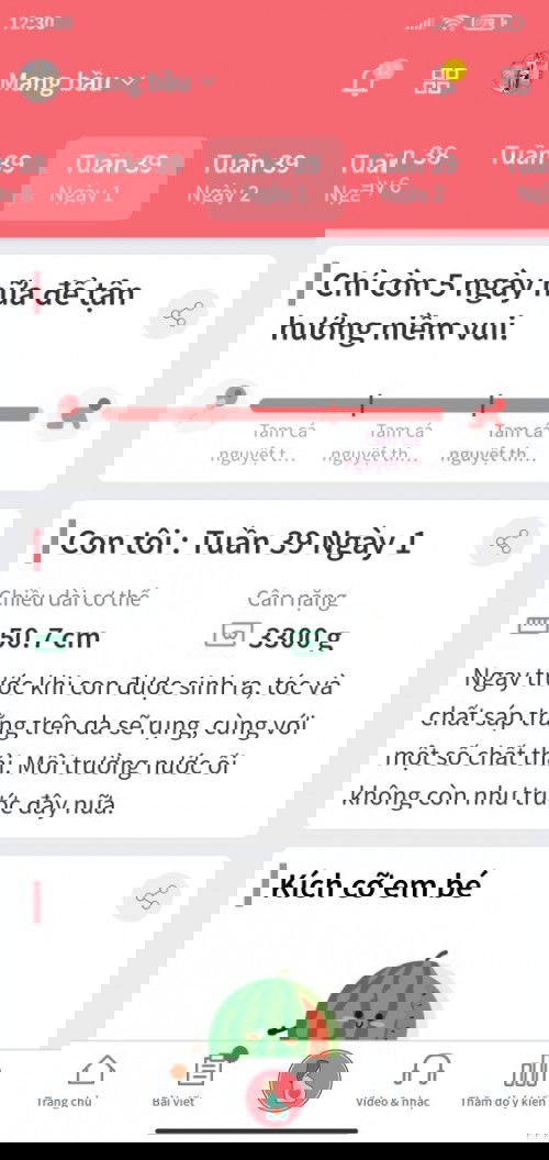 Sanh con 😘😘😘