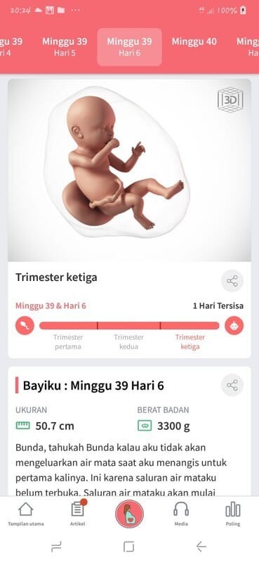 Hpl besok tgl 24