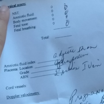 Mommies pa help baka naiintindihan nyo sulat ng doktor sa part na Placenta position,grade at ABN.