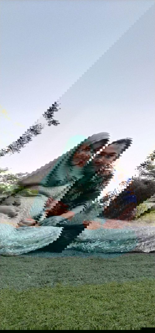 Momen Lebaran bersama Mamas Suami dan Calon Debay 🥰