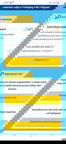 Ada yg punya point mamypoko pokjang ga ya...q butuh 60