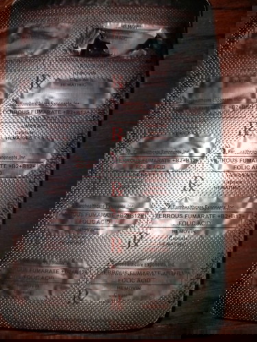 Ferrous(morning) ;ob prime(evening)