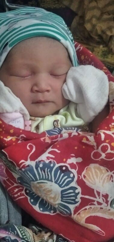 Alhamdulillah Telah lahir anak kami yang ke 3,Baby Girl 🥰