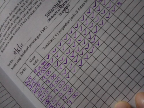 Urgent. Bantuan gerakan bayi