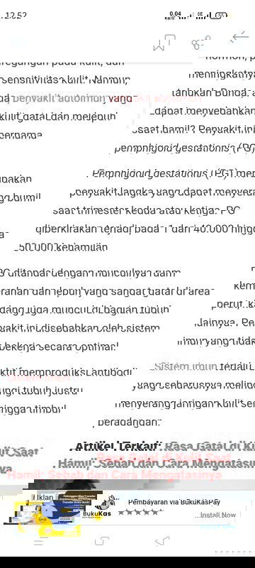 Dermatosis kehamilan tipe pemfigoid