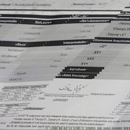 ขอคำแนะนำค่ะผลออกมาแบบนี้มีความเสี่ยงมั้ยคะ