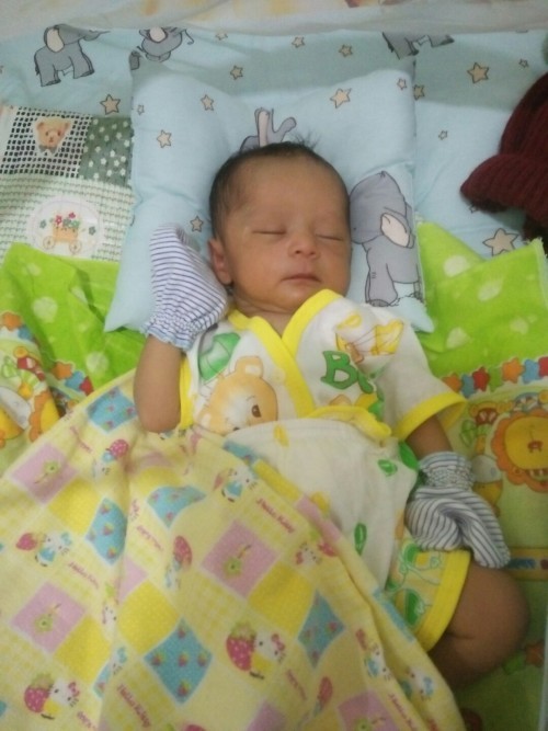 alhamdulillah si dede uda lahir 😍