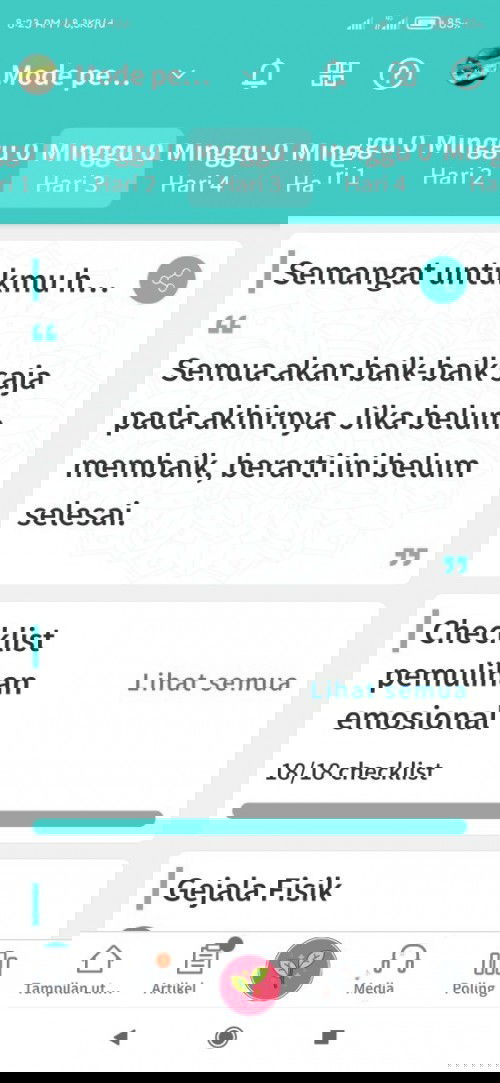 Mode Pemulihan untuk yg ke 2 kalinya😞