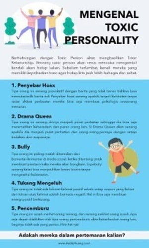 Cara hadapi orang yg toxic