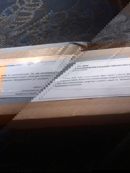 Hadiah the asian parent