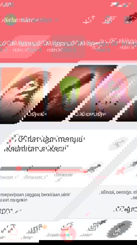 Gumpalan Darah..di UK 28 Minggu