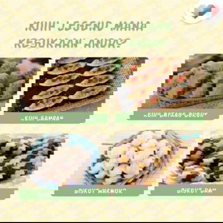 Korang rindu kuih raya legend yang mana?