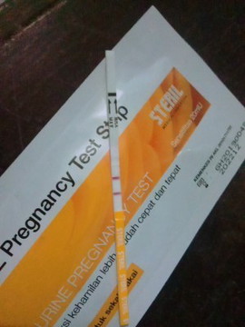 tespek garis 2 yg jelas