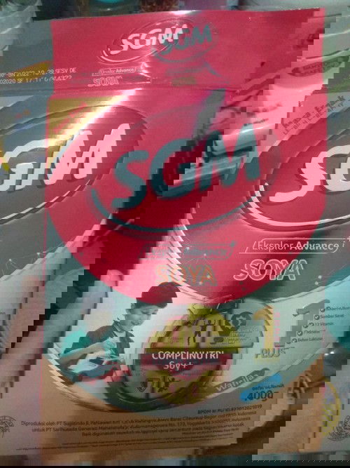 Susu sgm soya 1+ 400gr Gratis