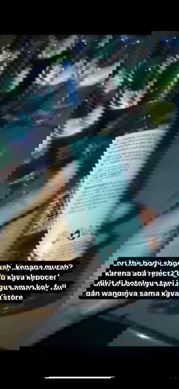 Body Shop Ori Reject