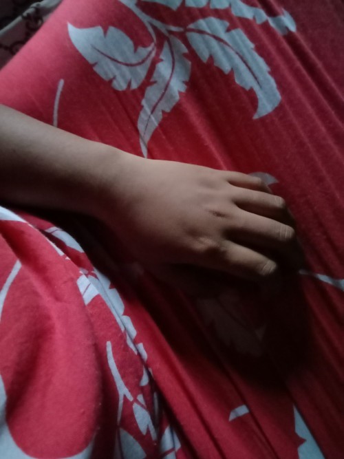 Flek coklat hanya setetes