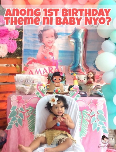 Anong 1st birthday theme ni baby nyo?
