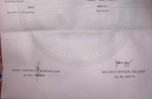 Hematology, Hiv, Hbsag, Vdrl Result