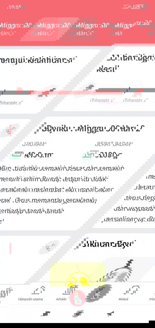 Menuju HPL, semoga lancar