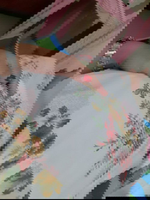 Gak ada bosennya elus perut