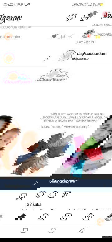 Babycloudfoam-bantal kulit kacang hijau