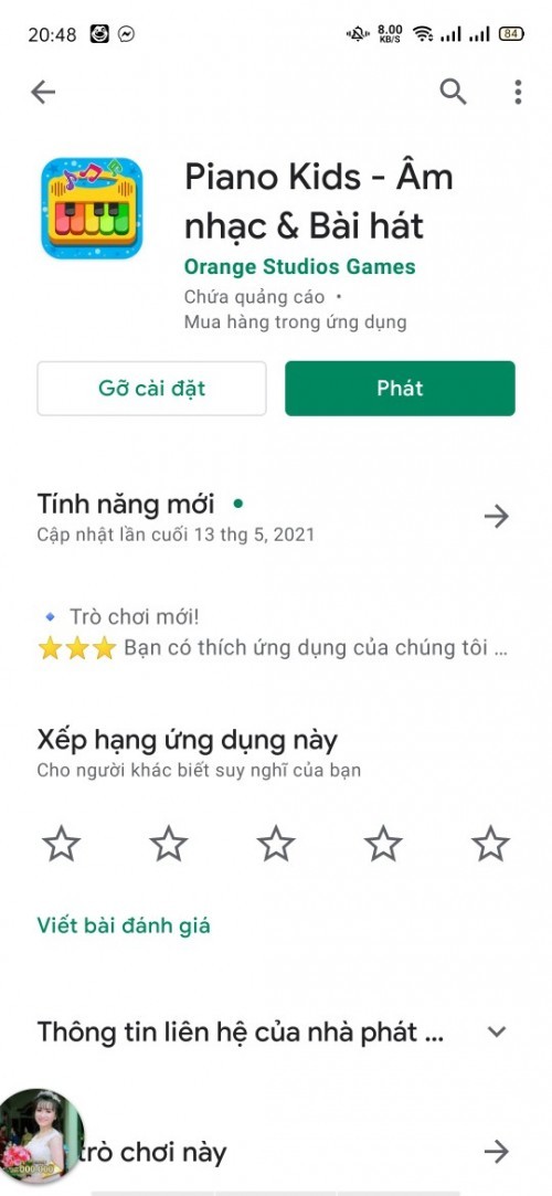Trò chơi cho bé