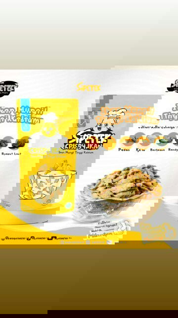 Crispy ikan Si Petek