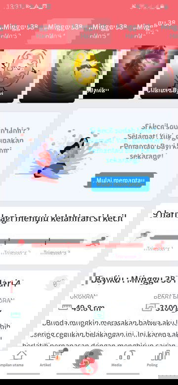 Menunggu gelombang cinta dari detun