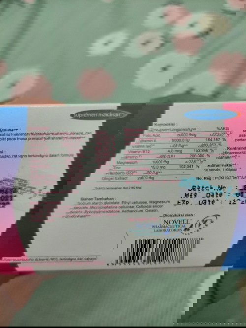 Preloved Vitamam 1 Gratis