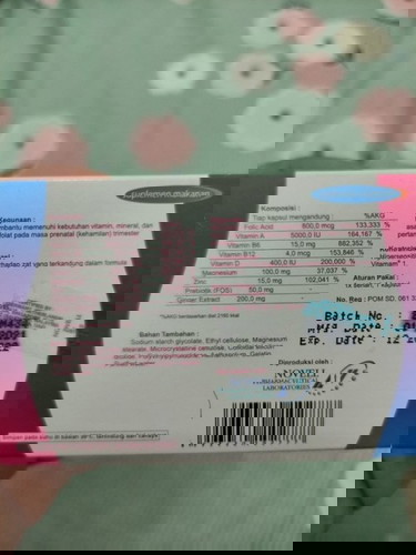 Preloved Vitamam 1 Gratis