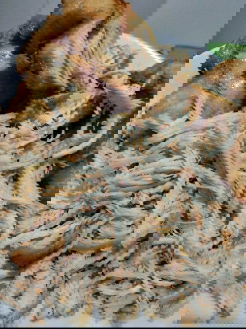 Bubur Ayam ala Makjul (lagi rajin). resep by cookpad😅.